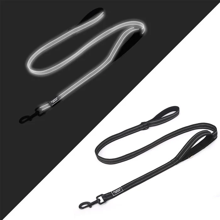 Black Dog Leash with Seat Belt Buckle - Image 4