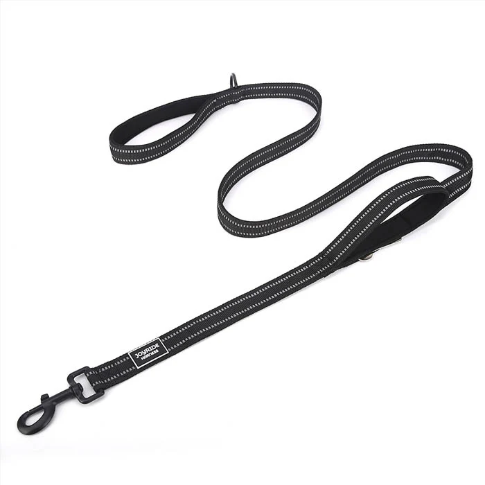 Black Dog Leash with Seat Belt Buckle - Image 6