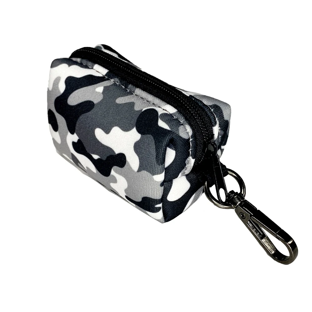 Black and White Camo Poop Bag Dispenser - Image 2