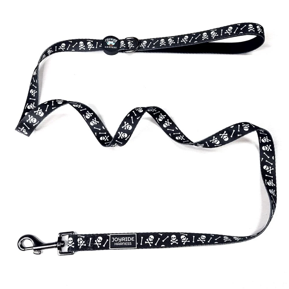 Black Skulls Matching Dog Leash - Image 4