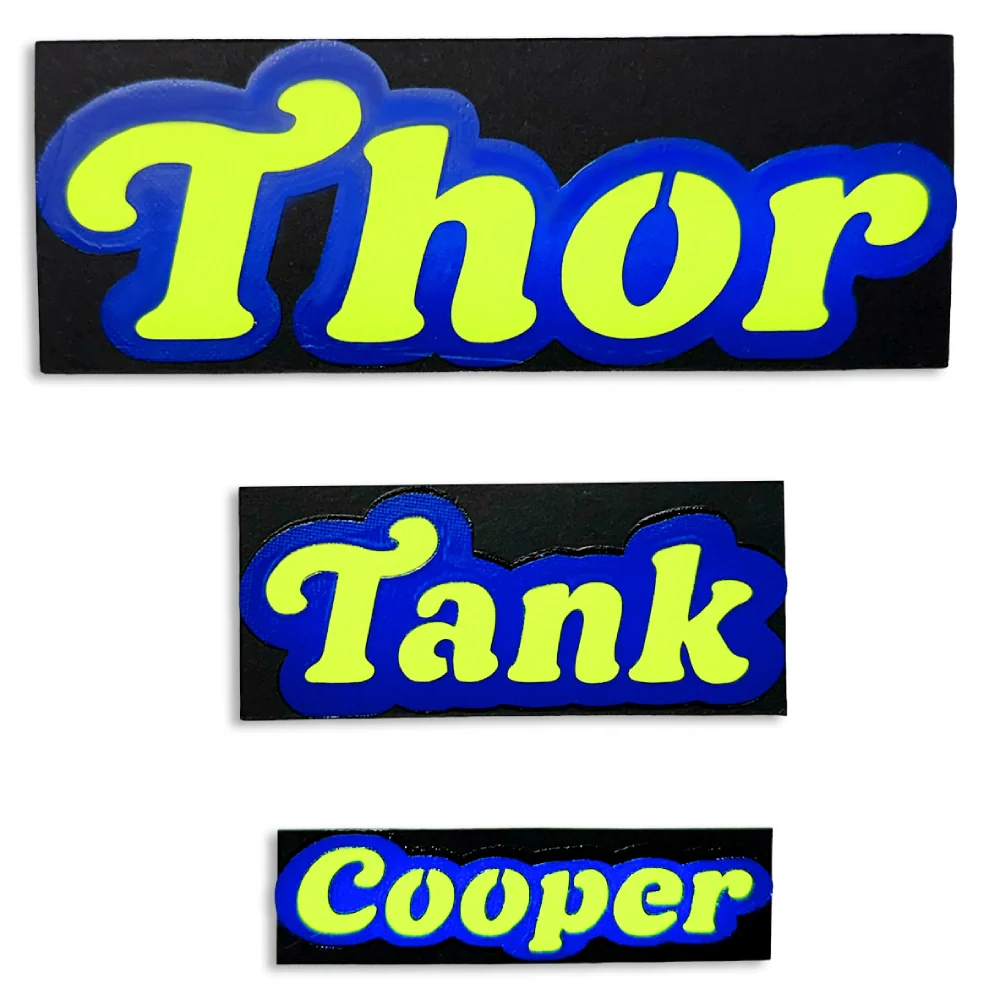 Exclusive Custom Name Tag - Image 5