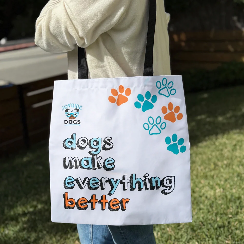 Dogs Make Everything Better Tote Bag - Image 2
