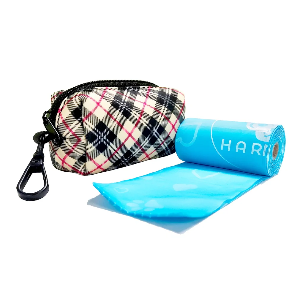 Fall Plaid Poop Bag Dispenser - Image 3
