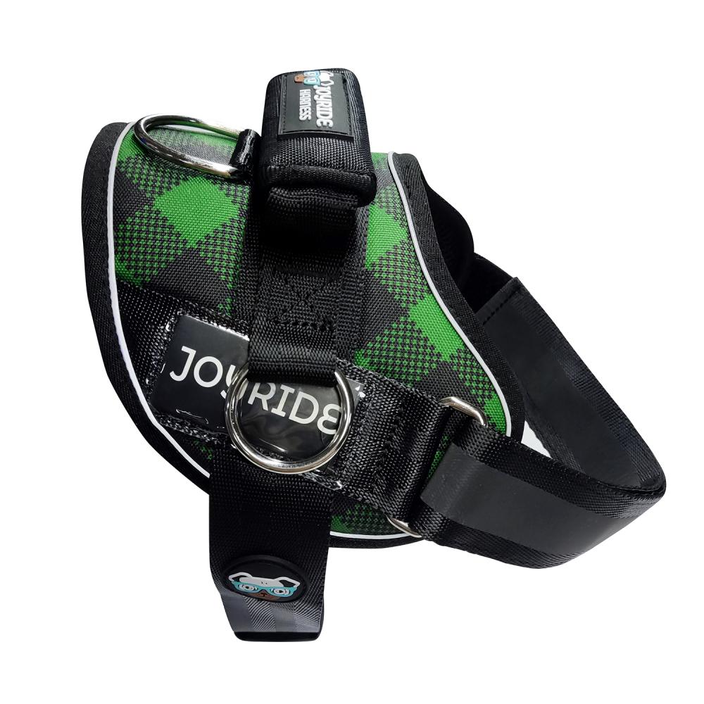 Green Plaid Joyride Premium Advanced Dog Harness 2.0 - Image 9