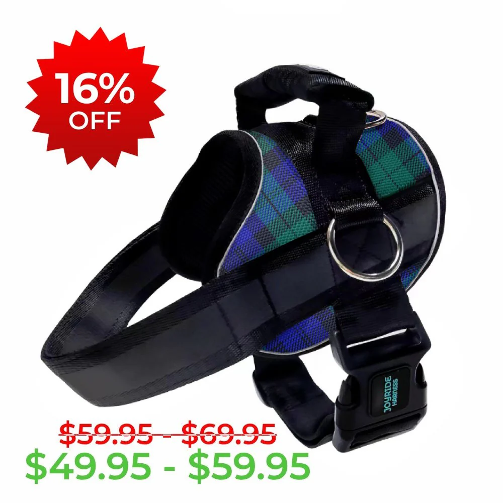 Heritage Plaid Joyride Premium Advanced Dog Harness 2.0