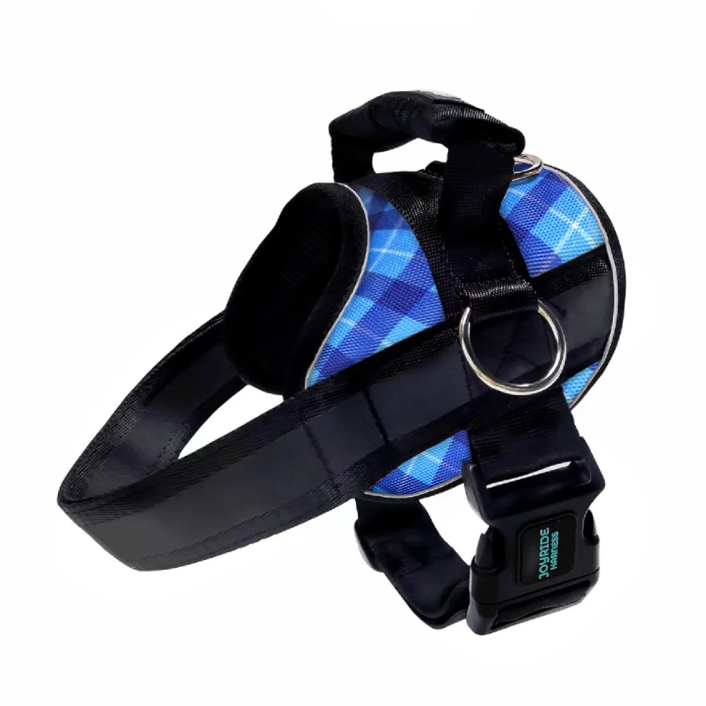 Blue Plaid Joyride Premium Advanced Dog Harness 2.0 - Image 11