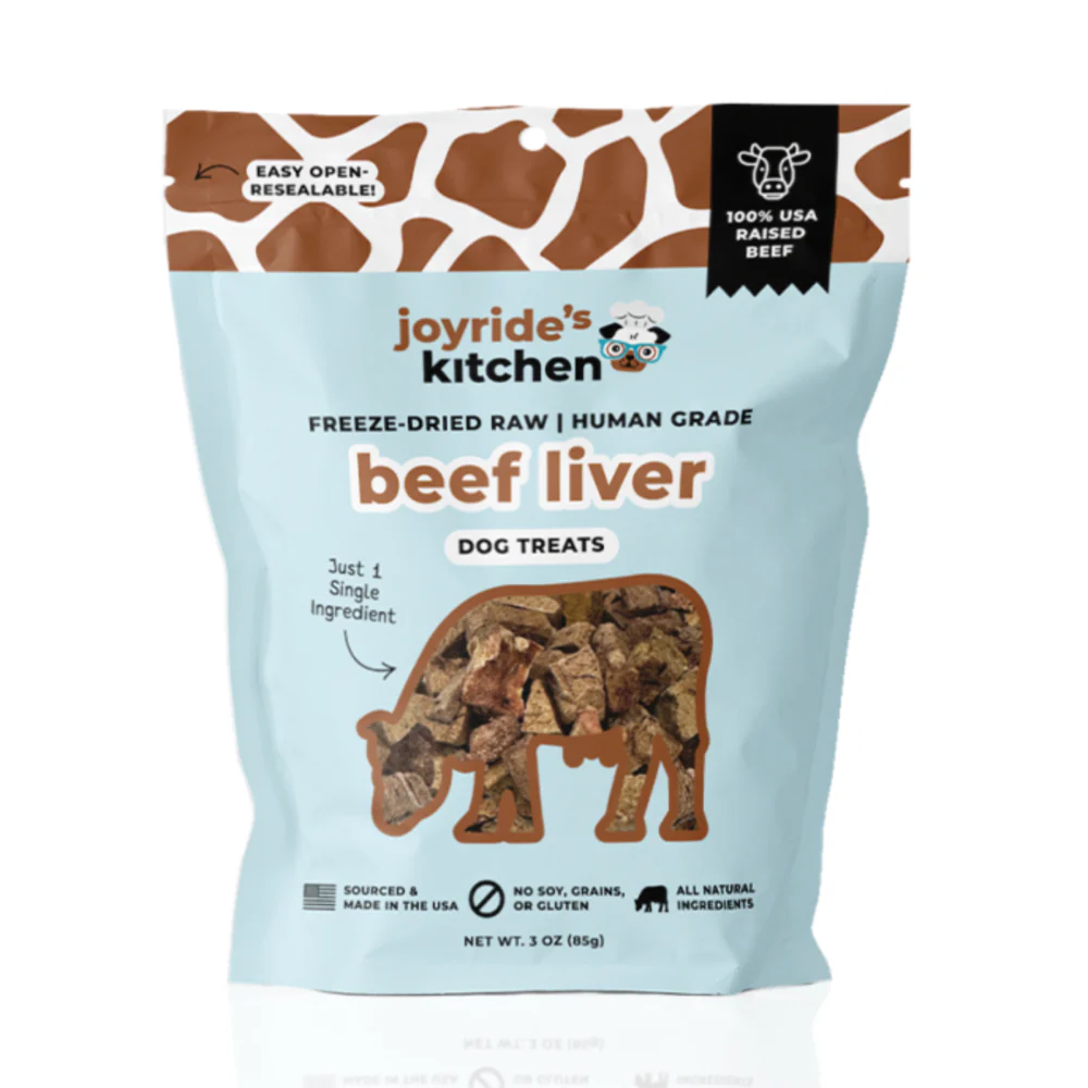 Joyride's Kitchen Beef Liver Dog Treats | Bundle