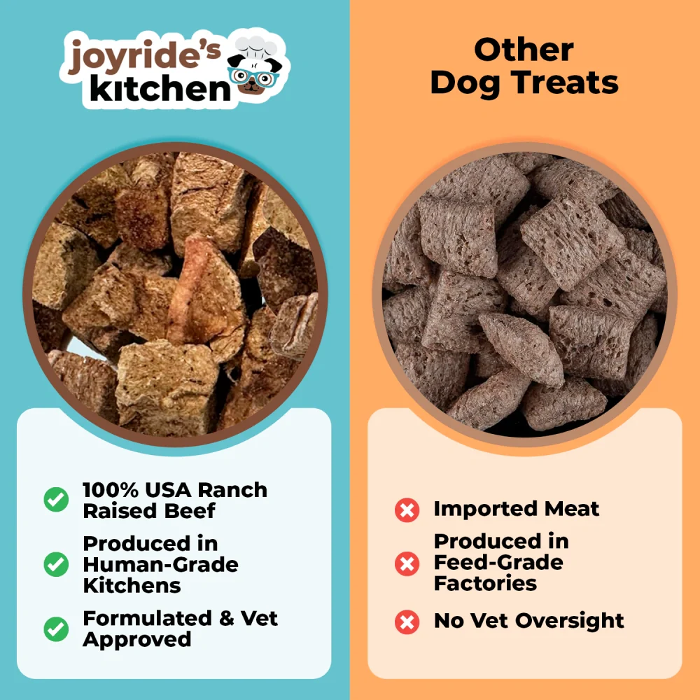 Joyride's Kitchen Beef Liver Freeze-Dried Raw Dog Treats - Image 6