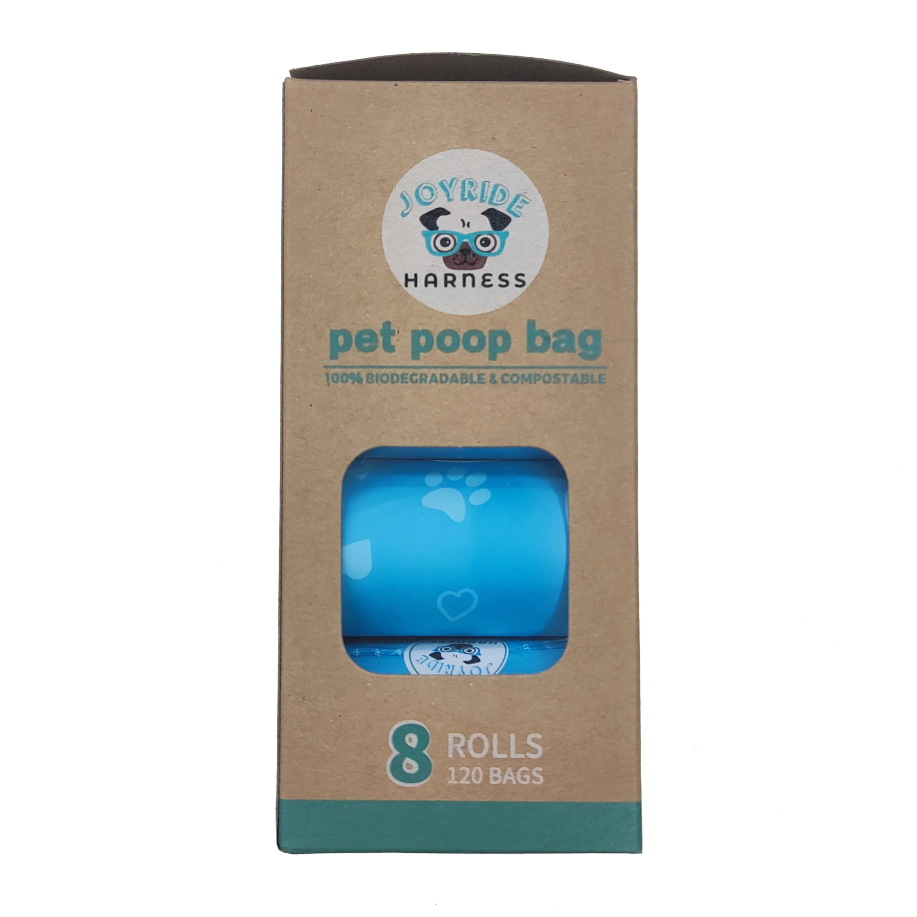 NEW Premium CORNSTARCH Biodegradable Poop Bags - 8 rolls (Leakproof) 10.00% Off Auto renew - Image 2