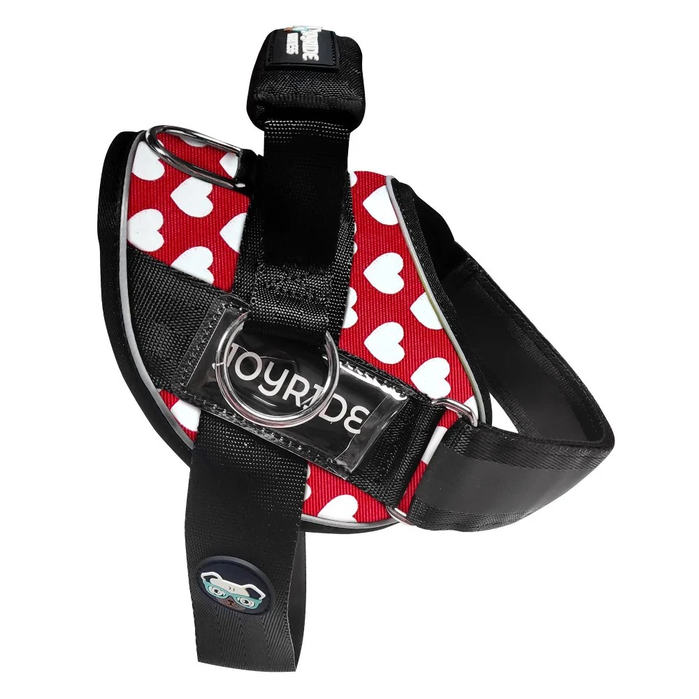 Red Hearts Joyride Premium Advanced Dog Harness 2.0 - Image 10