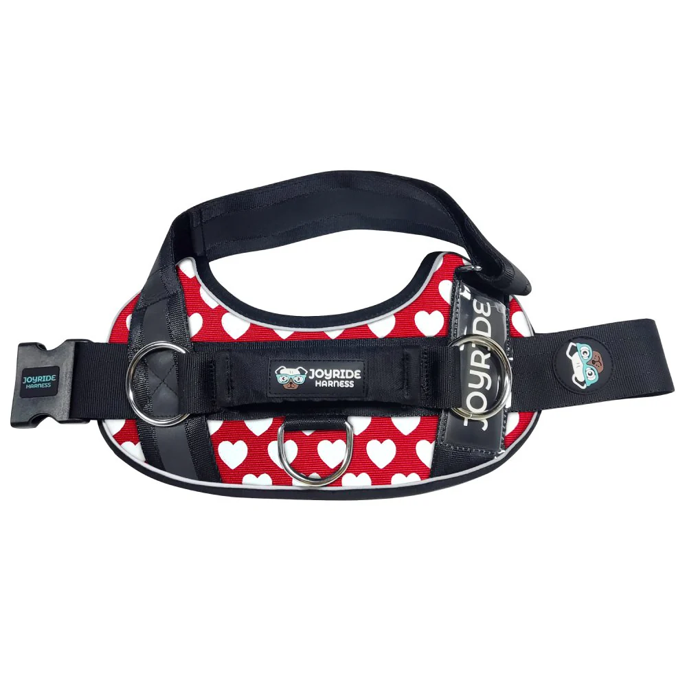 Red Hearts Joyride Premium Advanced Dog Harness 2.0 - Image 11